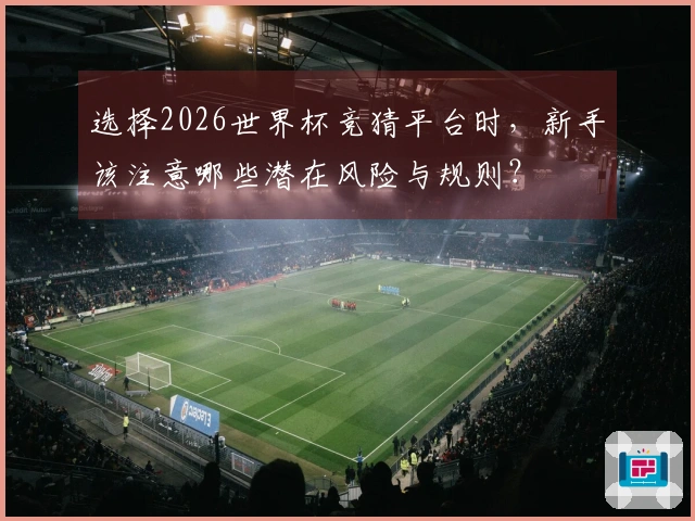 选择2026世界杯竞猜平台时，新手该注意哪些潜在风险与规则？